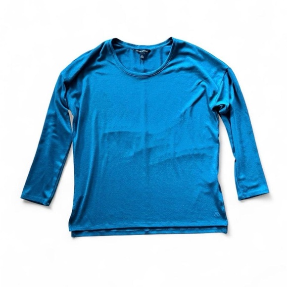 Banana Republic Tops - Banana Republic Green Oversized Long Sleeve Top Minimalist Soft Knit Essential